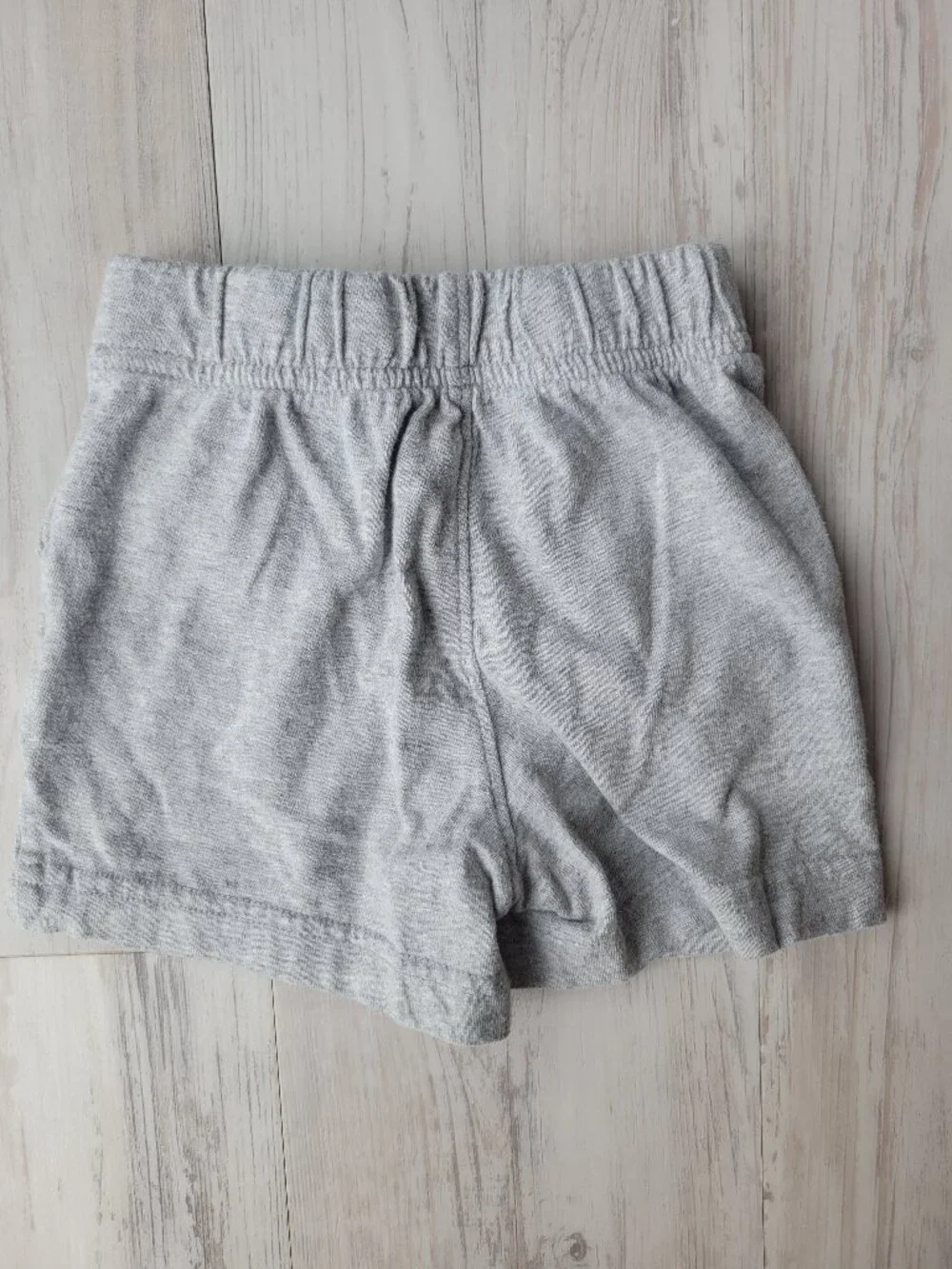Baby Gap 2 pair shorts heathered gray and tan size 6-12 months